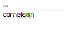 Tablet Screenshot of cameleonpaint.com